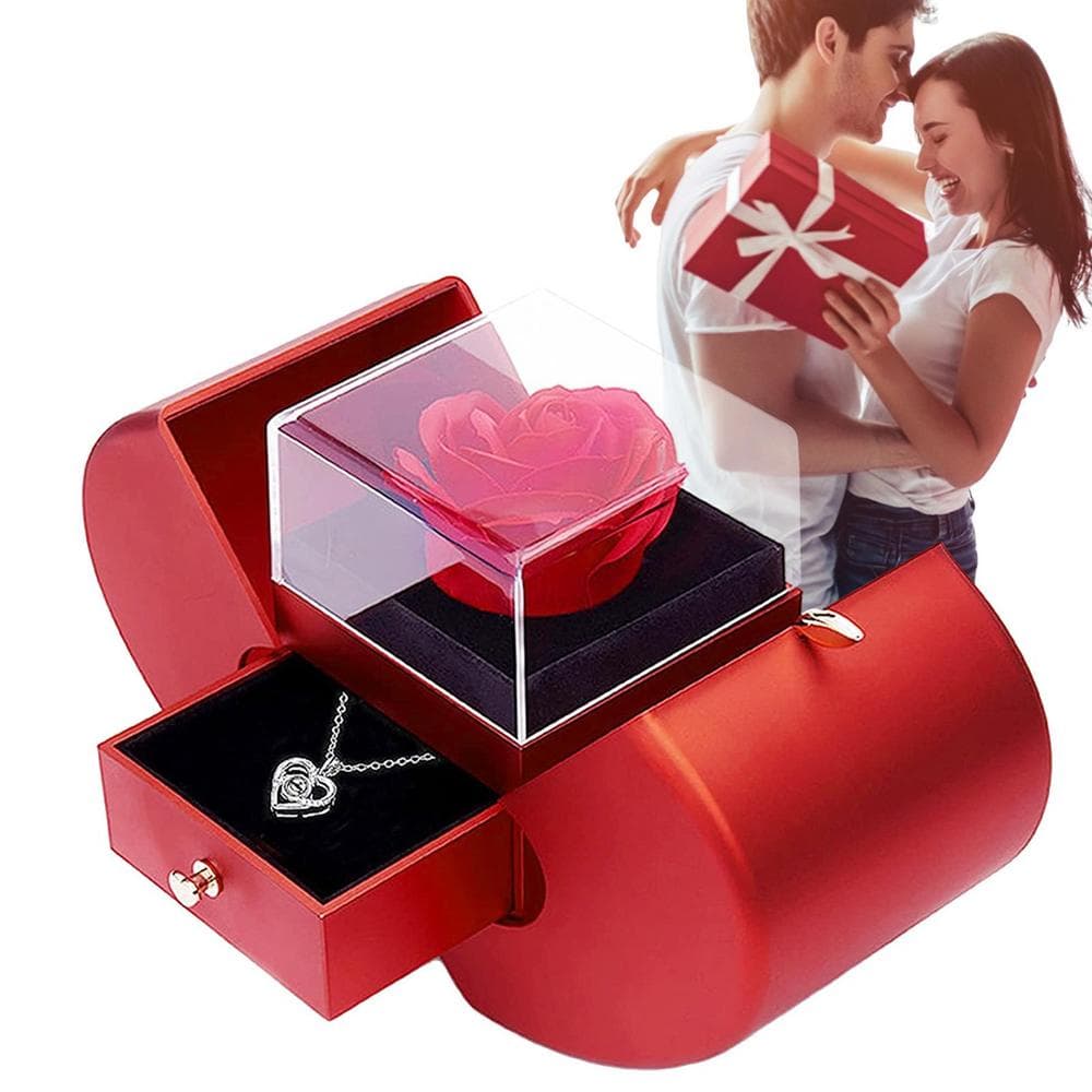 NASZYJNIK HEARTS Z PUDEŁKIEM